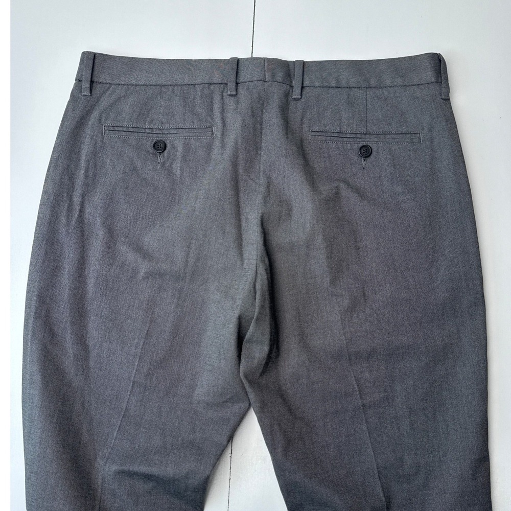 Bonobos Weekday Warrior Slim Taper Grey Dress Pants Mens 35x30 Tuesday - Picture 9 of 11